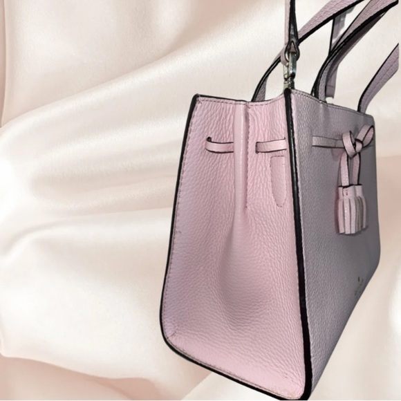 Kate Spade Hayes Small Satchel in ‘Rosy Cheeks’ - Picture 5 of 13